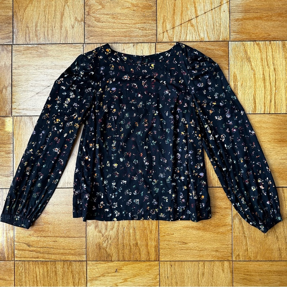 GAP Print Puffsleeve Blouse - Picture 1 of 7